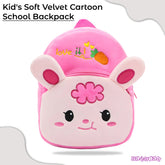 Kindergarten Cute Cartoon Kids School Bag for Boys and Girls (Pink)